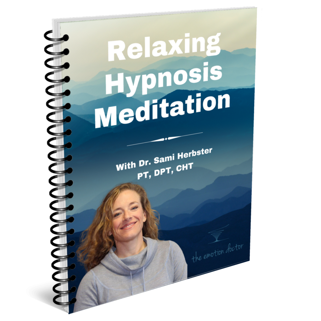 FREE Relaxing Hypnosis Meditation Ebook Cover